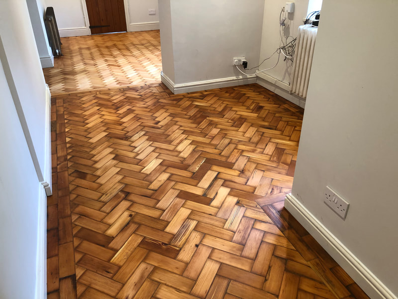 Reclaimed Pitch Pine installed in Helsby, Frodsham